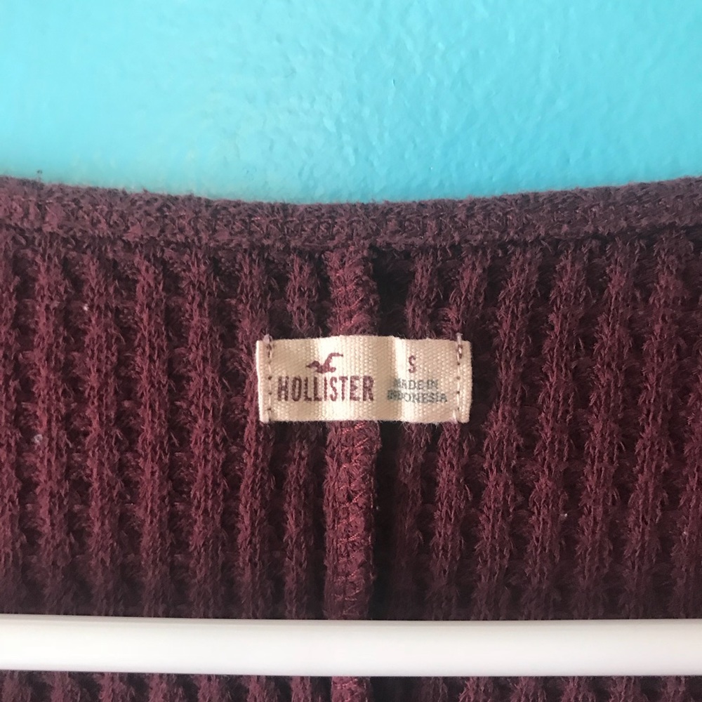 Waffle Shirt Poncho - Picture 3 of 4
